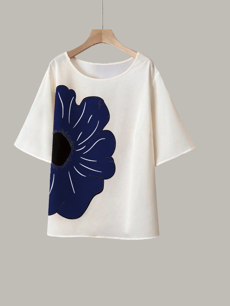 Women Flower Top With Palazzo