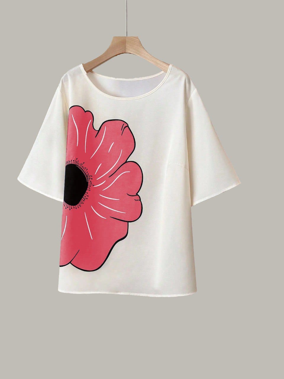 Women Flower Top With Palazzo